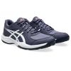 Tennisschuh ASICS "COURT SLIDE 4", Gr. 42, indigo fog, weiß, Textil, Synthetik, sportlich, Schuhe, Multicourt-Schuhe