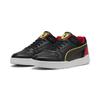 Sneaker PUMA "Scuderia Ferrari HP RBD Game Sneakers mit niedrigem Profil", Gr. 45, schwarz (schwarz rosso corsa rot), Obermaterial: Synthetik, Kuhleder, Textil; Futter: Textil; Innensohle: Textil; Laufsohle: Gummi, Schuhe