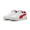 Sneaker PUMA "F1 RBD Game Sneakers mit niedrigem Profil Erwachsene", Gr. 42.5, rot (weiß pop rot), Obermaterial: Textil, Synthetik; Futter: Textil; Innensohle: Textil; Laufsohle: Gummi, Schuhe
