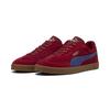 Sneaker PUMA "PUMA Club II Era Sneakers aus Wildleder Erwachsene", Gr. 48, schwarz crimson blau crystal rot, Obermaterial: Kuhleder, Textil; Futter: Textil; Innensohle: Textil; Laufsohle: Gummi, Schuhe