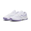 Trainingsschuh PUMA "Varion II Handballschuhe Erwachsene", Gr. 42.5, lila (weiß lavender alert lila), Obermaterial: Textil, Synthetik; Futter: Textil; Innensohle: Textil; Laufsohle: Gummi, Schuhe