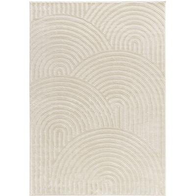 Teppich SEHRAZAT "Rio 1500", beige (creme), B:200cm H:8mm L:290cm, Kunstfaser, Teppiche, Sanfte Farben,modernes Design,langlebig,Eleganz trifft Komfort Image