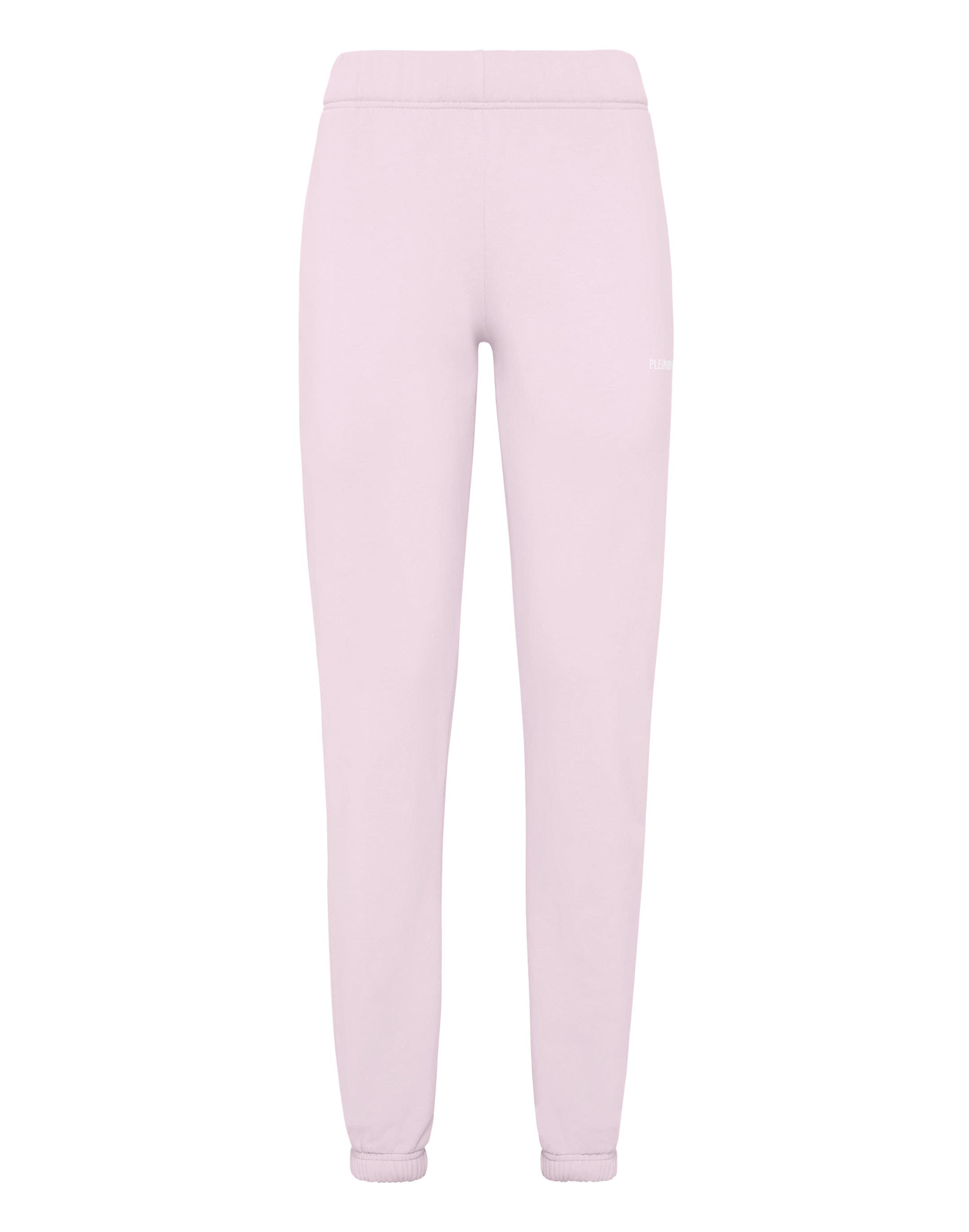 Jogginghose PLEIN SPORT "Jogginghosen", Damen, Gr. M, US-Größen, rosa (03, rose, pink), Obermaterial: 90% Baumwolle, 10% Polyester, Hosen Jogginghose
