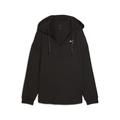 Sweatshirt PUMA "CLOUDSPUN Leichter Hoodie Damen", Damen, Gr. S, schwarz, Obermaterial: 6% Elasthan, 94% Polyester, oversize, Langarm, Sweatshirts