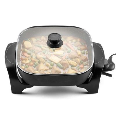 Elite Cuisine EG6521 12”x 12” Extra-deep Electric Skillet