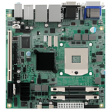IBASE Technology MI953F ITX Socket G for Core i7/i5 QM57 PCH w/82577LM GbE LANx1 + 82574L GbE LANx1 VGA SATA x 4 COMx4 PCIx1+PCI-E(1x)x1+MiniPCI-Ex1