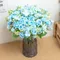 3pcs Mini Roses Artificial Flowers Wedding Scene Layout Silk Roses Bouquet Home Decor Outdoor Garden