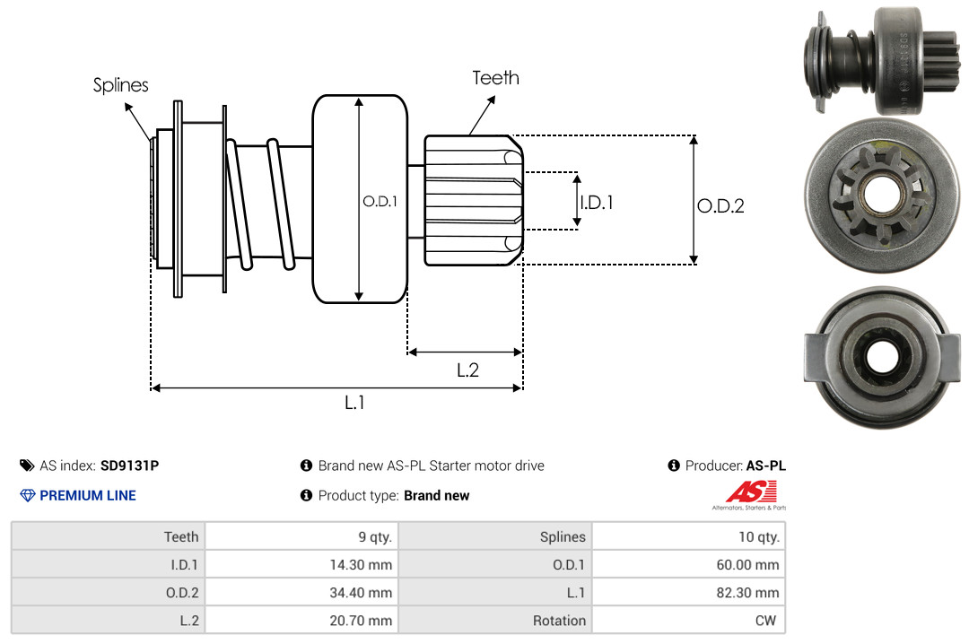 AS-PL Universal SD9131P Image