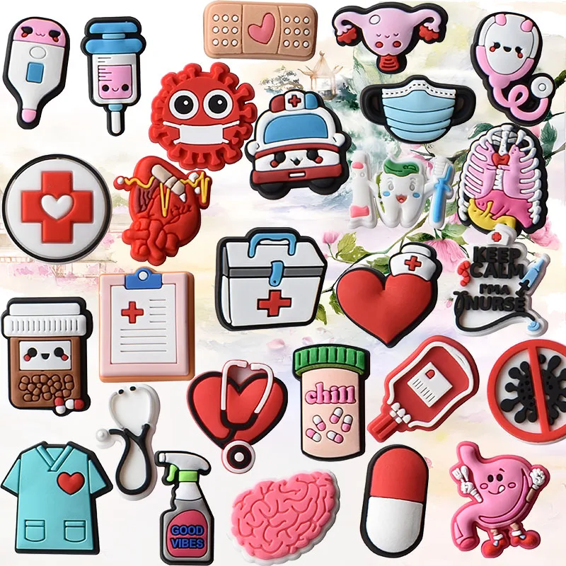 Breloques de chaussures pour Crocs, accessoires d