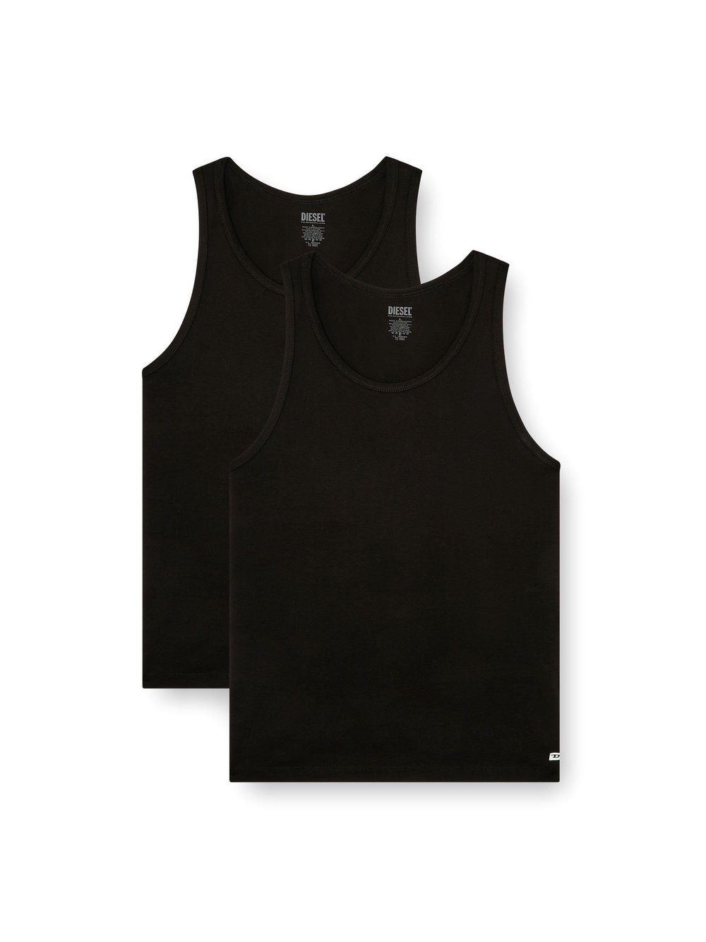 Diesel Unterhemd 2er Pack Herren schwarz, XXL Image