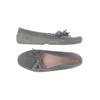 Pretty Ballerinas Damen Halbschuh, Gr. 44, grau, Leder