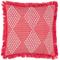 furn. Kadie Outdoor/indoor Woven Cushion Cover - Pink - One Size | furn. Sale | Discount Designer Brands