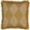 furn. Kadie Outdoor/indoor Woven Feather Filled Cushion - Gold - One Size | furn. Sale | Discount Designer Brands