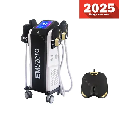 2025 Professional EMSzero RF Body Sculpt Muscle Build Machine 4 Handles Machine With Fat Burning Ems