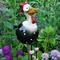 Gallina da giardino decorativa. Divertenti statue da giardino Decorazione da giardino fatato