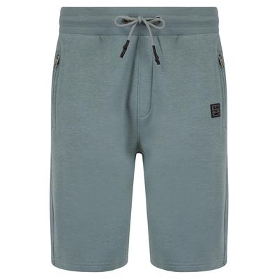 Jogger Shorts Invective Brushback Fleece Jogger Shorts with Zip Pockets in Cool Grey / L - Tokyo Laundry