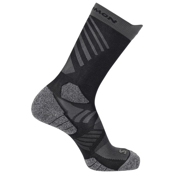 Salomon - Aero Crew - Laufsocken 45-47 | EU 45-47 grau/schwarz