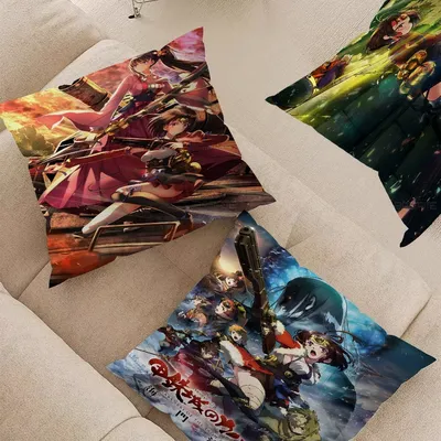 Japanische Anime Kabaneri Of The Iron Fortress personalisierte Kissenbezug Kinder Wild Party Dekor Image
