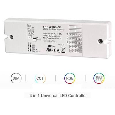 Sunricher - Bluetooth Controller 12-24V einfarbig + cct + rgbw + rgbcct 4 in Image