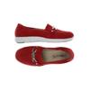 Caprice Damen Halbschuh, Gr. 36, rot, Leder