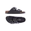 Birkenstock Damen Sandale, Gr. 38, schwarz, kein Etikett