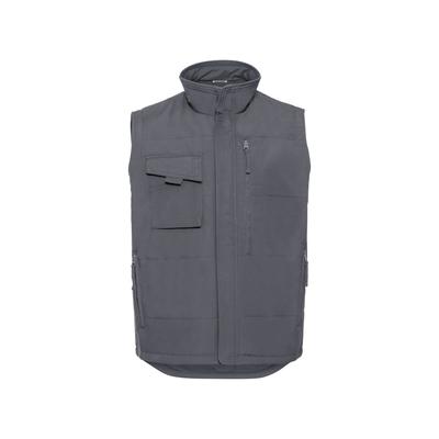 Russell Athletic Mens Heavy Duty Gilet (convoy Grey) - Dark Grey - Size 3XL | Russell Athletic Sale | Discount Designer Brands