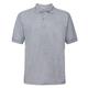 Russell Athletic Mens Polycotton Pique Polo Shirt (light Oxford) - Grey - Size Small | Russell Athletic Sale | Discount Designer Brands