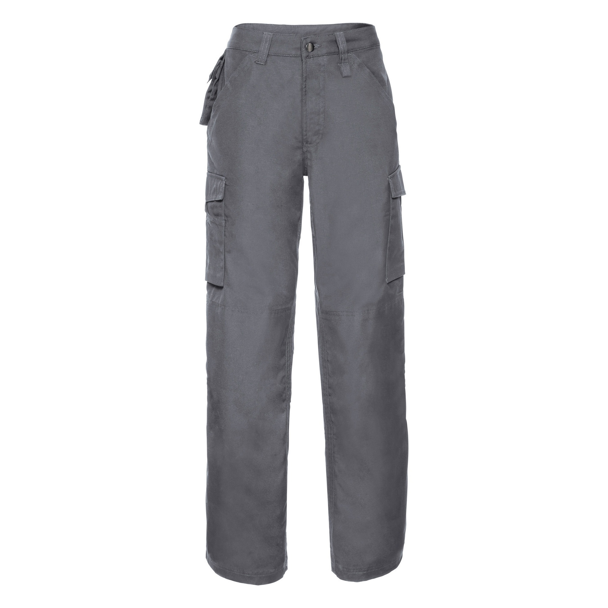Russell Athletic Mens Work Wear Heavy Duty Trousers / Pants(regular) (convoy Grey) - Dark Grey - Size 42W/32L