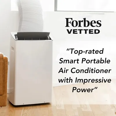 NEX Inverter Portable Air Conditioner with Dual Hoses, Dehumidifier, Cooling Fan & Smart Wi-Fi for