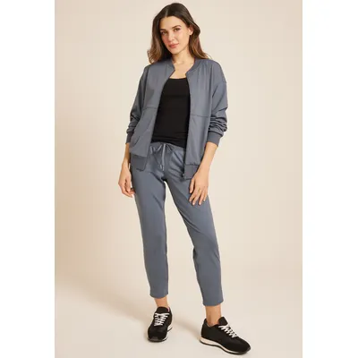 Maurices Women's Traveler Pull On Pants Blue Size Small