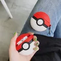 Custodia Pokemon Red Ball per Airpods Pro 2, custodia protettiva antiurto per auricolari Anime per custodia Airpods 1/2/3 per ragazze Funda