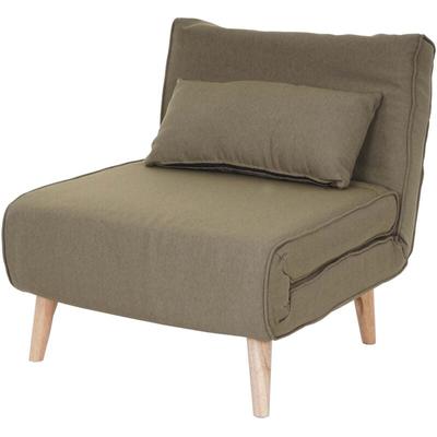 Neuwertig] Schlafsessel HHG 738, Schlafsofa Funktionssessel Klappsessel Relaxsessel Jugendsessel Image