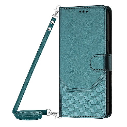 Handy Hülle Handyhüllen Für Samsung Galaxy S26 Ultra Plus S25 S24 S23 S22 S23 FE S21 Ultra Plus S20 A55 5G A35 5G Brieftaschenhülle Magnetisch mit Trageriemen Mit Handgelenkschlaufe Retro TPU PU-Leder Image