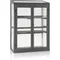 Greenhouse Wooden Cold Frame Greenhouse, Garden Portable Mini Greenhouse Cabinet, Raised Flower