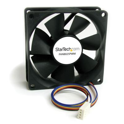 Startech.com 80X25Mm Computer Case Fan With Pwm - Pulse Modulation Connector - Add A Variable Speed, Pwm-Controlled Cooling Fan To A Computer Case - Case Fan - Pwm Fan - Computer Fan
