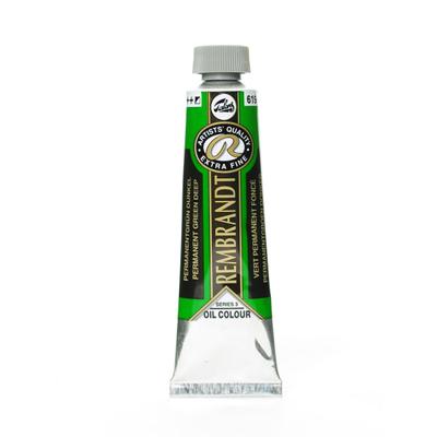 Rembrandt Artist's Oil Colors, 40 Ml, Permanent Green Deep, 619