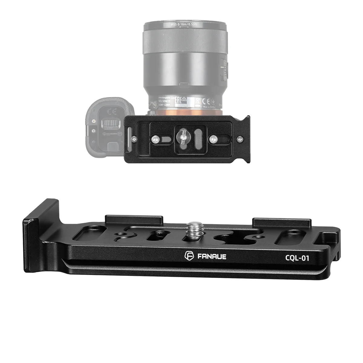 Fanaue aluminium l-förmige schnell wechsel platte vertikaler halter universal slr kamera arca-swiss für nikon sony canon fujifilm Image