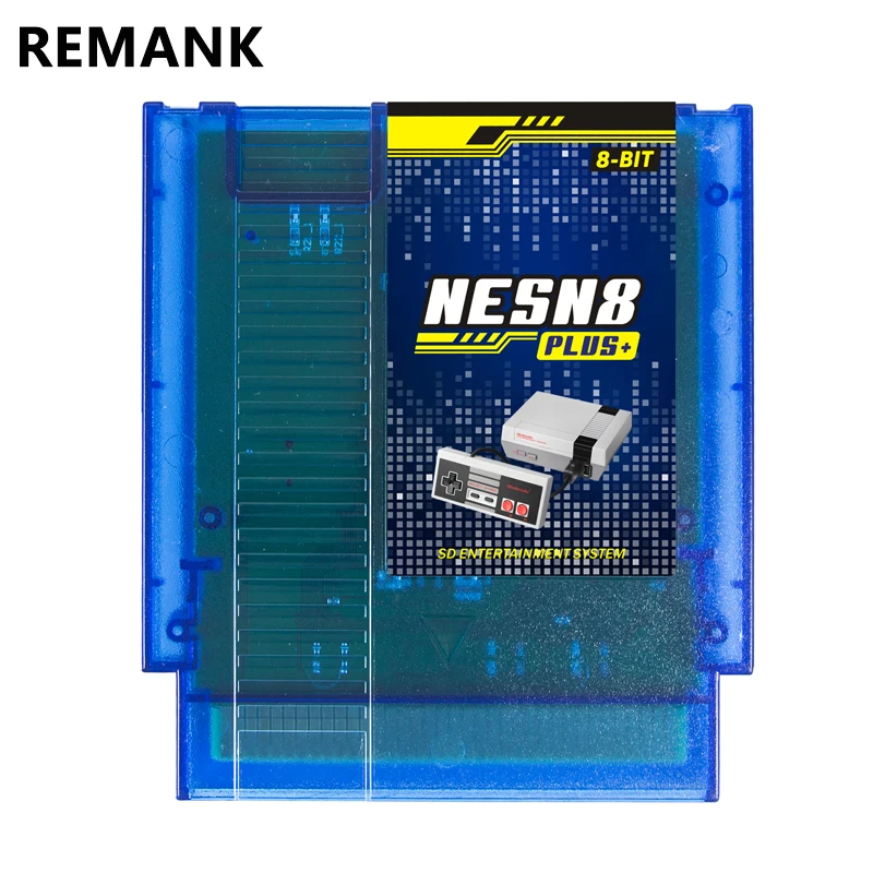 NESN8 N8 Plus Patrone Super N8 Nes Patrone Spielkarte Retro Spiel 1000 in 1 Remix Game Collection NES 8-Bit Videospielkonsole Image