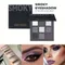 BEAUTY GLAZED Original 9-Farben-Lidschatten-Palette, langanhaltendes Augen-Make-up, Kosmetik