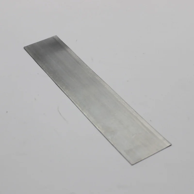 Anodenplatte aus reinem Zink 99,995 zum Beschichten von 0,8 x 25 x 150 mm Image