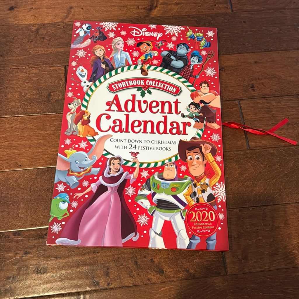Disney Holiday | Disney Storybook Advent Calendar | Color: Red/White | Size: Os