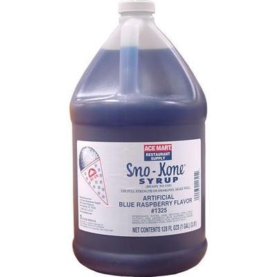 Gold Medal Blue Raspberry Flavored SnoCone Syrup