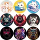Presa per supporto per telefono cellulare Anime Black Cat Popped Попсоtekт Stand Grip Tok Telefoni