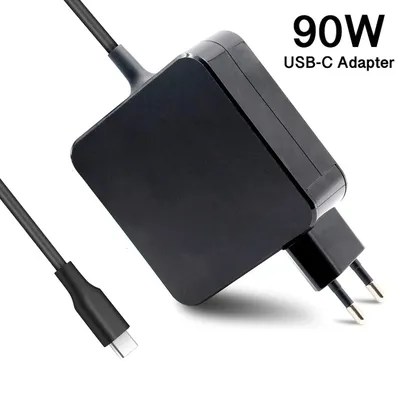 90W USB C Power Adapter Type C Power Delivery PD Wall Charger 87W for MacBook Pro Air 2018 HP ASUS Dell Lenovo Laptop with USB C