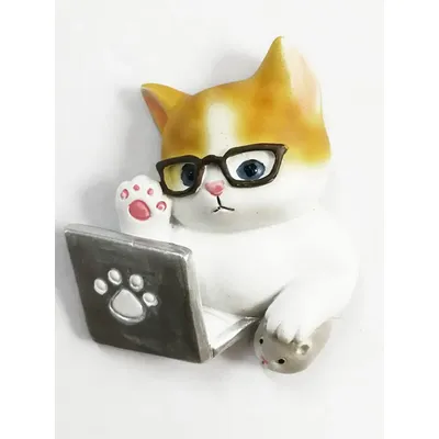 Katze Cartoon kreative 3d Kühlschrank Stick Cartoon niedlichen Katze Kühlschrank Magnet Home Image