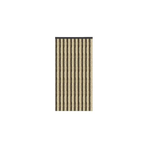 Arsvita Flauschvorhang 100x200 Unistreifen beige - braun