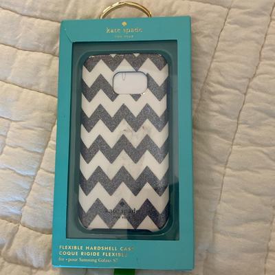 Kate Spade Cell Phones & Accessories | Kate Spade Samsung Galaxy S7 Flexible Hardshell Case | Color: Black/White | Size: Os