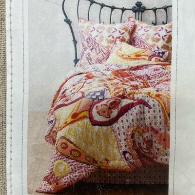 Anthropologie Bedding | Anthropologie Day Dreamer Collection Bedskirt | Color: Pink/Purple | Size: Queen