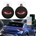 Schermo interattivo a LED per auto Rotondo Devil Eyes Segno a LED Display a LED intelligente APP