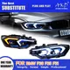 AKD Lampada Frontale per BMW F30 F31 F35 Faro A LED 2013-2019 Fari Serie 3 DRL Indicatori di direzione Fascio Alto Angelo Occhio Lente Del Proiettore
